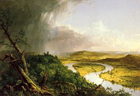 The Oxbow - peinture de Thomas Cole